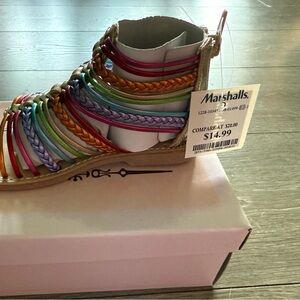 Seychelles Rainbow Strappy Sandals NEW